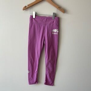 Roots Purple Leggings Stretchy and Eye-Catching